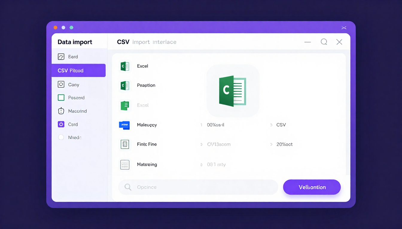 Odoo Datenimport Interface für CSV und Excel Dateien