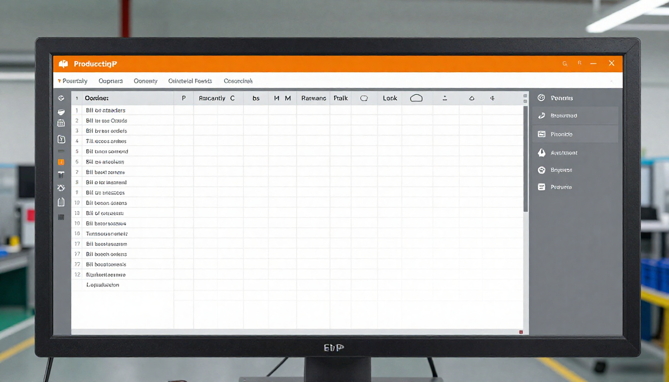 Odoo Fertigung Produktionsplanung mit Fertigungsaufträgen