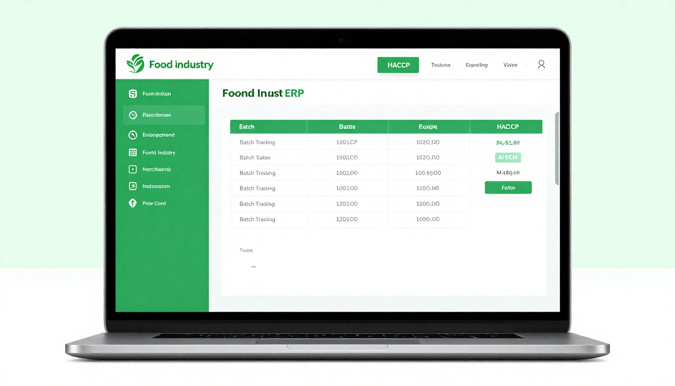 Odoo für Lebensmittelindustrie mit Chargenverfolgung