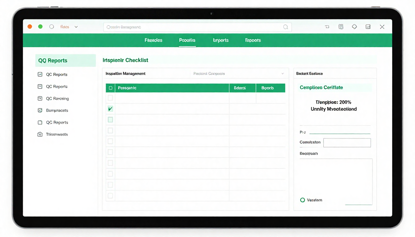Odoo Qualitätsmanagement Software mit Prüfprotokollen und QC-Berichten