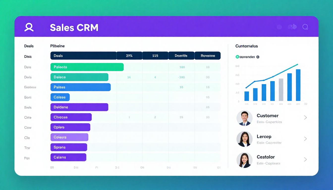 Odoo Verkauf CRM Dashboard mit Verkaufspipeline und Kundenübersicht